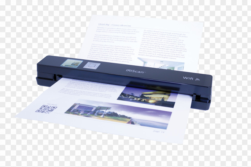 Laptop Image Scanner Wi-Fi I.R.I.S. IRIScan Anywhere 3 5 PNG