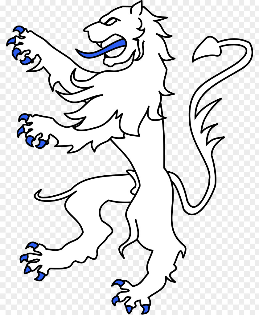 Lion Leopard Heraldry Figura Clip Art PNG