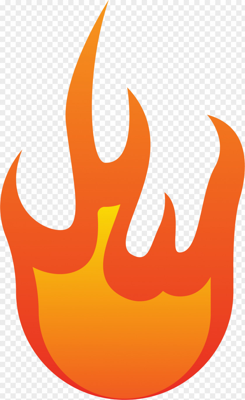 Orange Yellow Flame Clip Art PNG