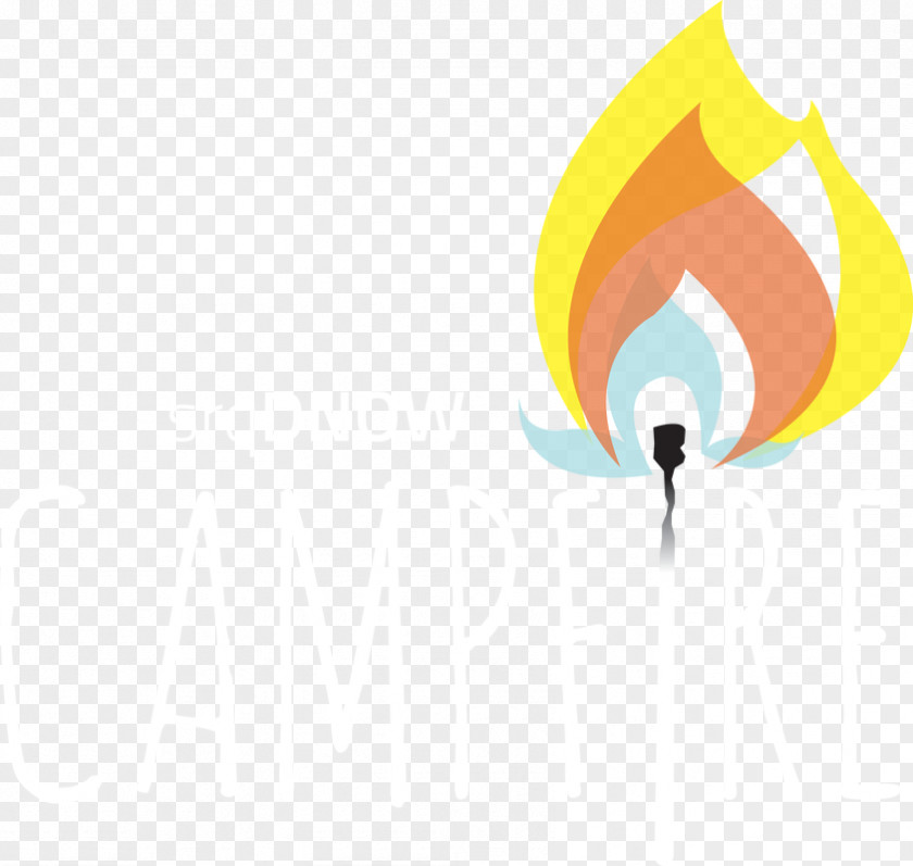 Campfire Picture Text Graphic Design Illustration PNG