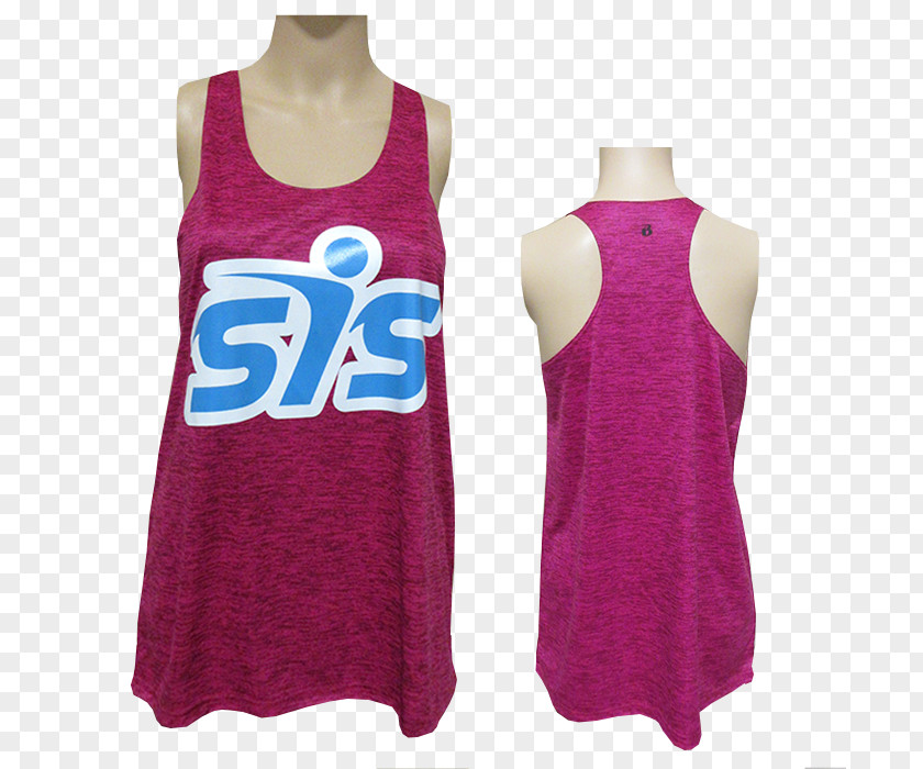 Personalized Summer Discount Gilets T-shirt Sleeveless Shirt Pink M PNG
