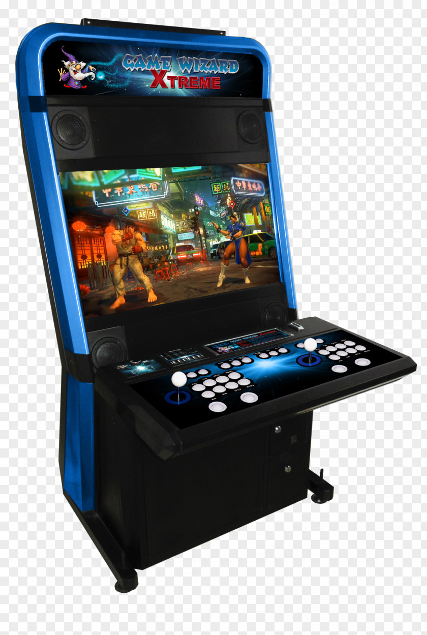 Arcade Cabinet Street Fighter V Xbox 360 Game PNG