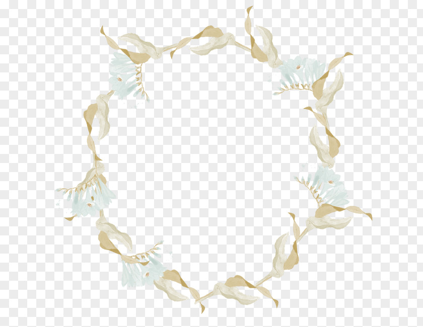 Hand-painted Garlands Wreath Flower PNG