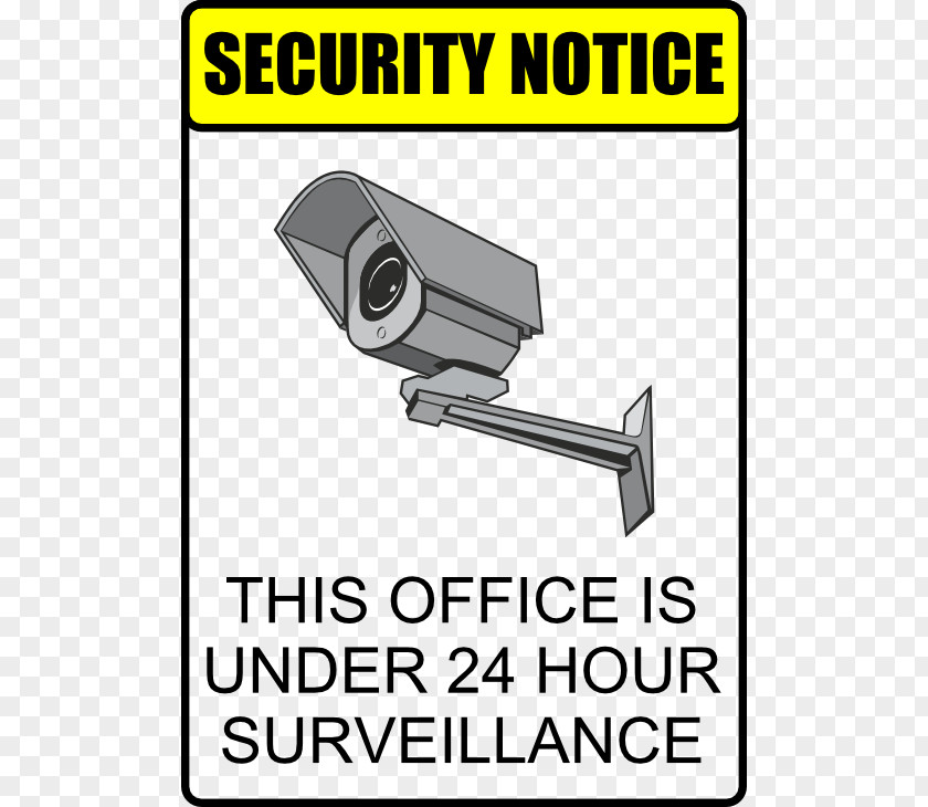 Notice Cliparts Closed-circuit Television Surveillance Clip Art PNG