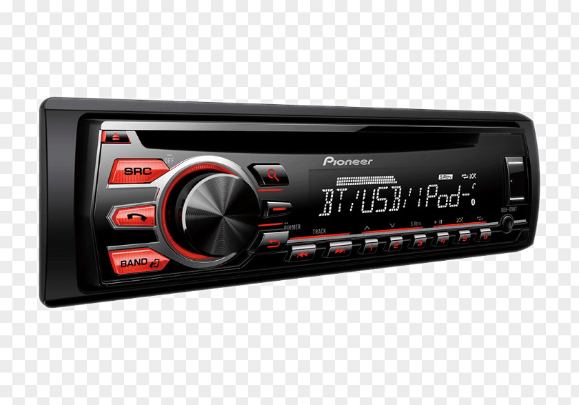 Radio Pioneer DEH-150MP Vehicle Audio Car Stereo DEH-1900UB Steering Wheel RC Button Connector Compact Disc Windows Media PNG
