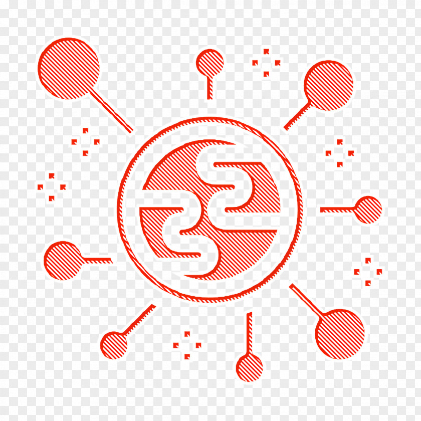 Blockchain Icon World PNG