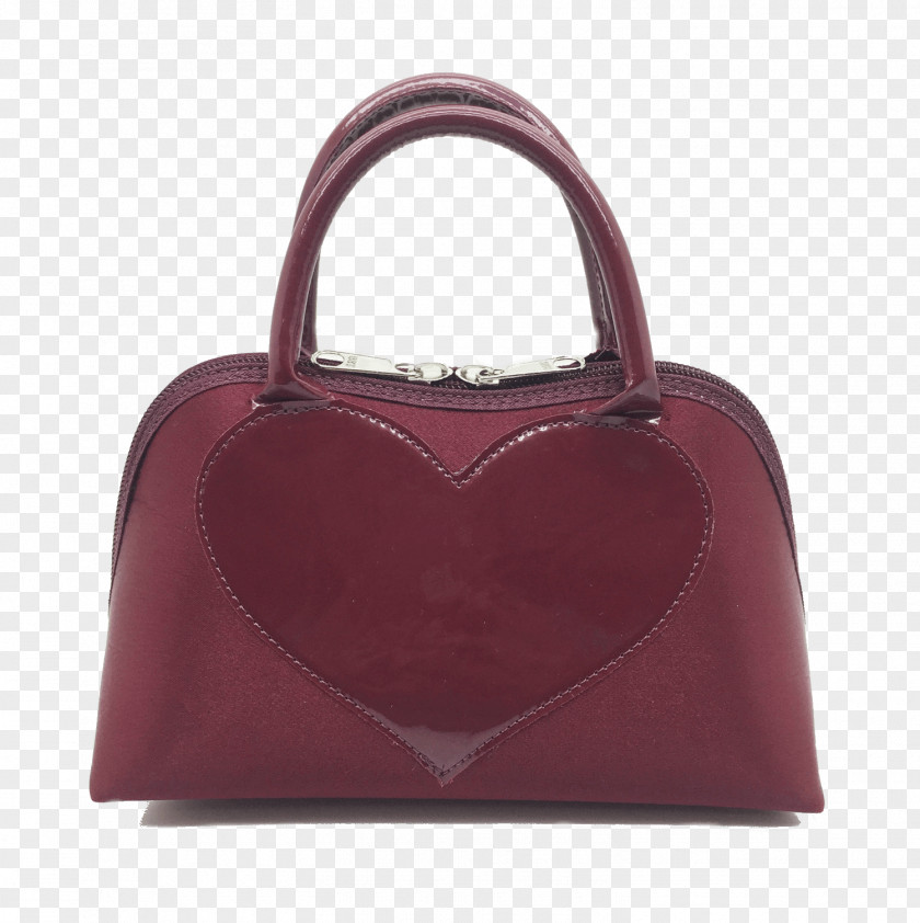 Bolsa Handbag Leather Shoulder Heart PNG