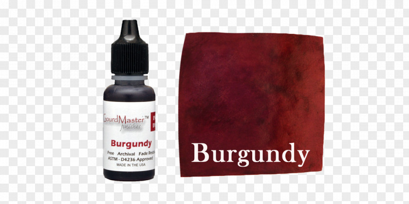 Burgundy Dye Acrylic Paint Ink Food Coloring PNG