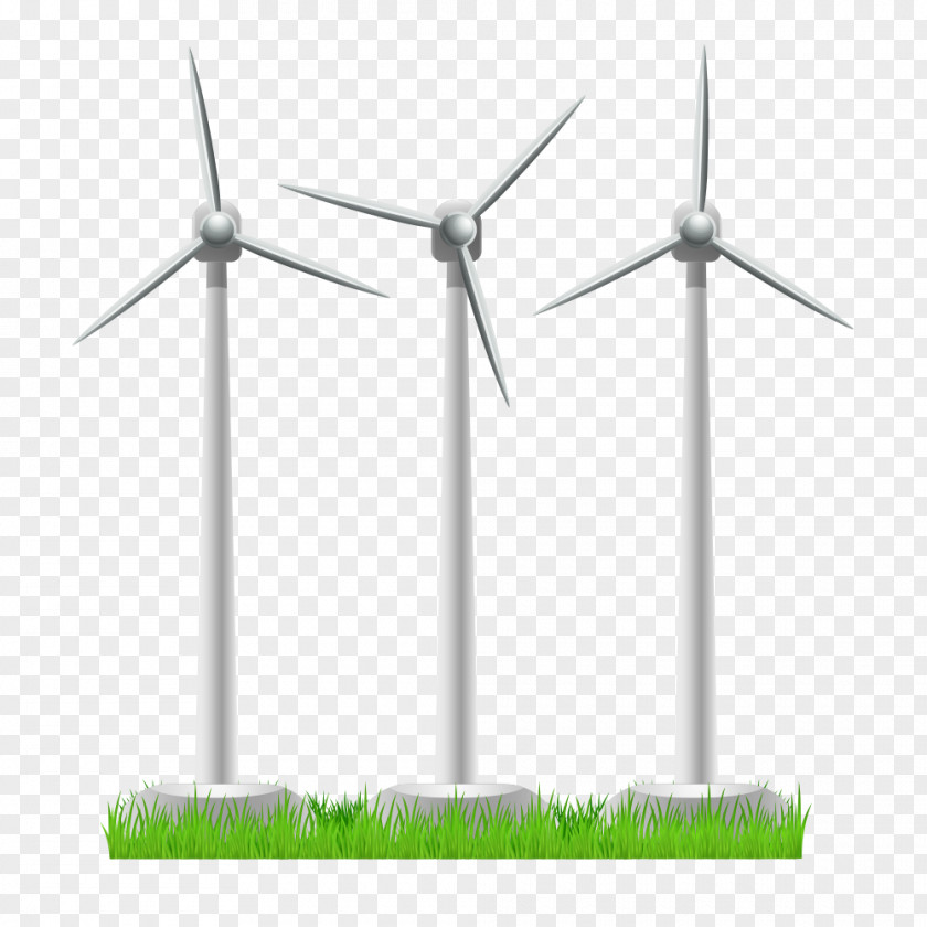 Energy And Environmental Protection Windmill Wind Turbine PNG