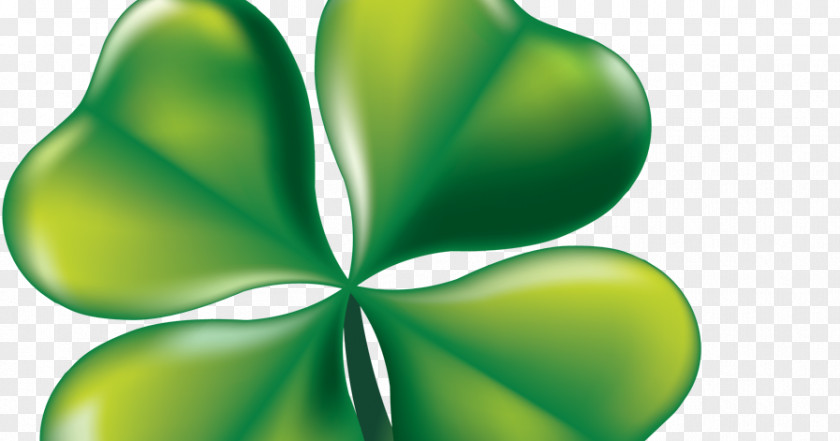 Happy St. Patrick's Day Four-leaf Clover Clip Art Republic Of Ireland Irish People PNG