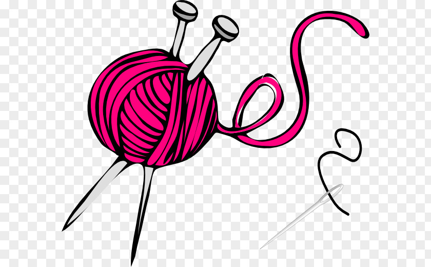 Heliconia Crochet Hook Knitting Yarn Clip Art PNG