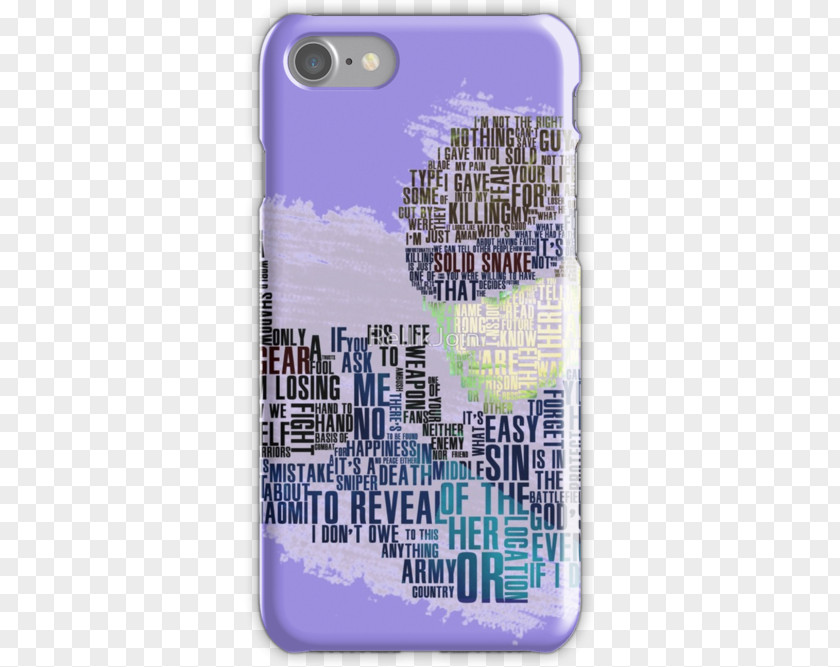 Metal Gear 2 Solid Snake IPhone 7 6 8 Mobile Phone Accessories Snap Case PNG