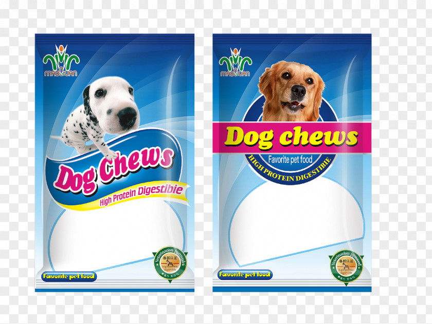 Food Packaging Design Dog Puppy Paper And Labeling PNG