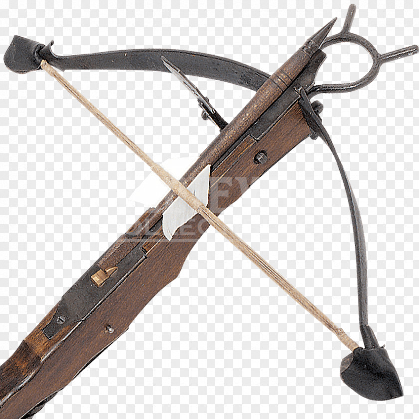 Giant Middle Ages Crossbow Sling Weapon Medieval Warfare PNG