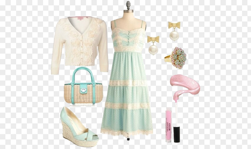 Light Blue Princess Dress Download Skirt PNG