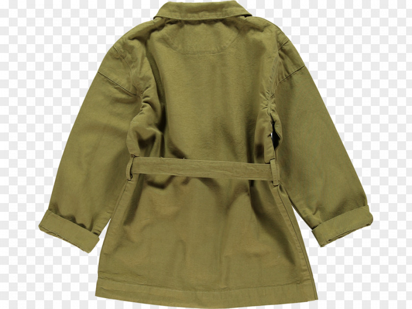 Robe Khaki Overcoat PNG