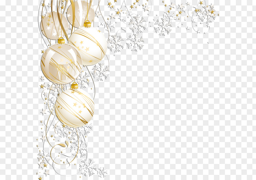 Ball Pattern Christmas Clip Art PNG