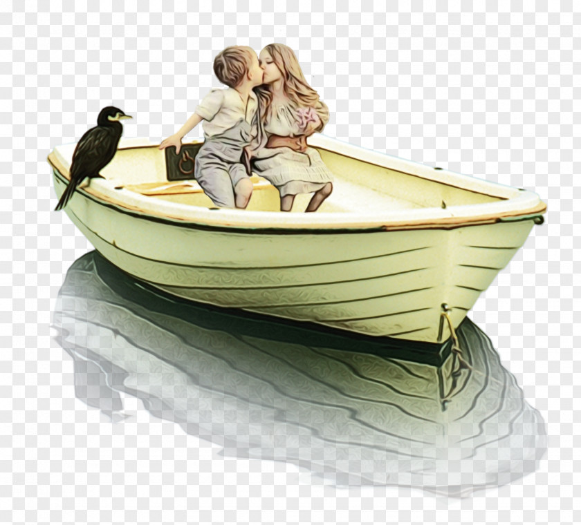 Fictional Character Boat Table Watercraft Rowing Dinghy Furniture PNG