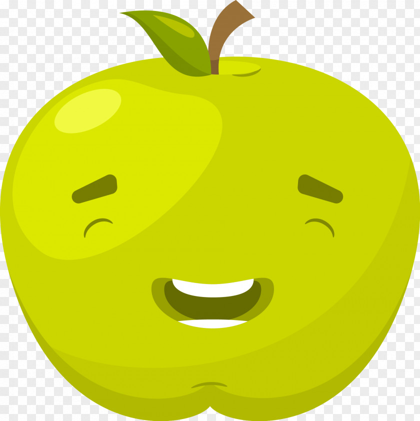 Green Apple Expression Map Granny Smith Clip Art PNG