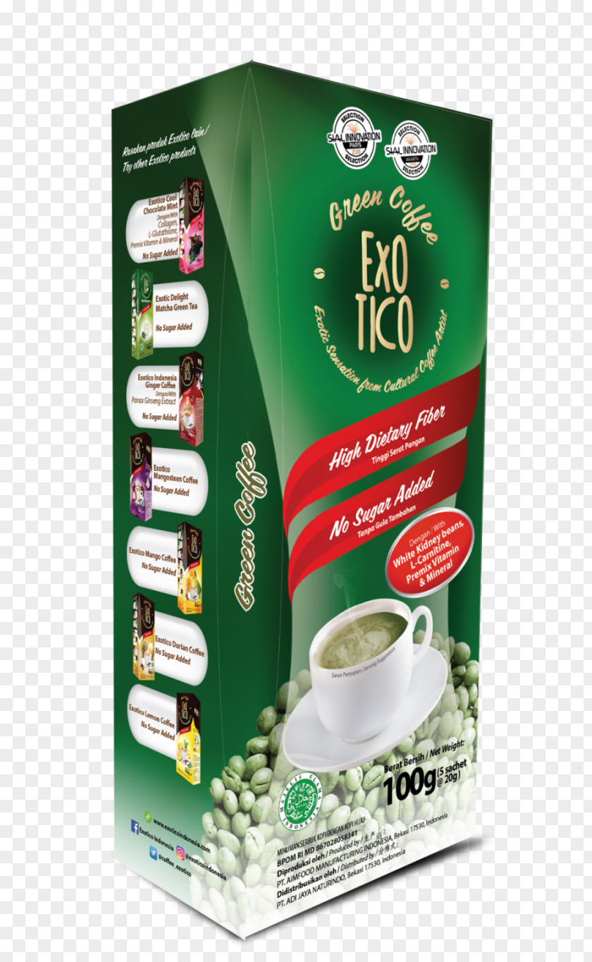 Luwak Instant Coffee Green Tea Matcha PNG