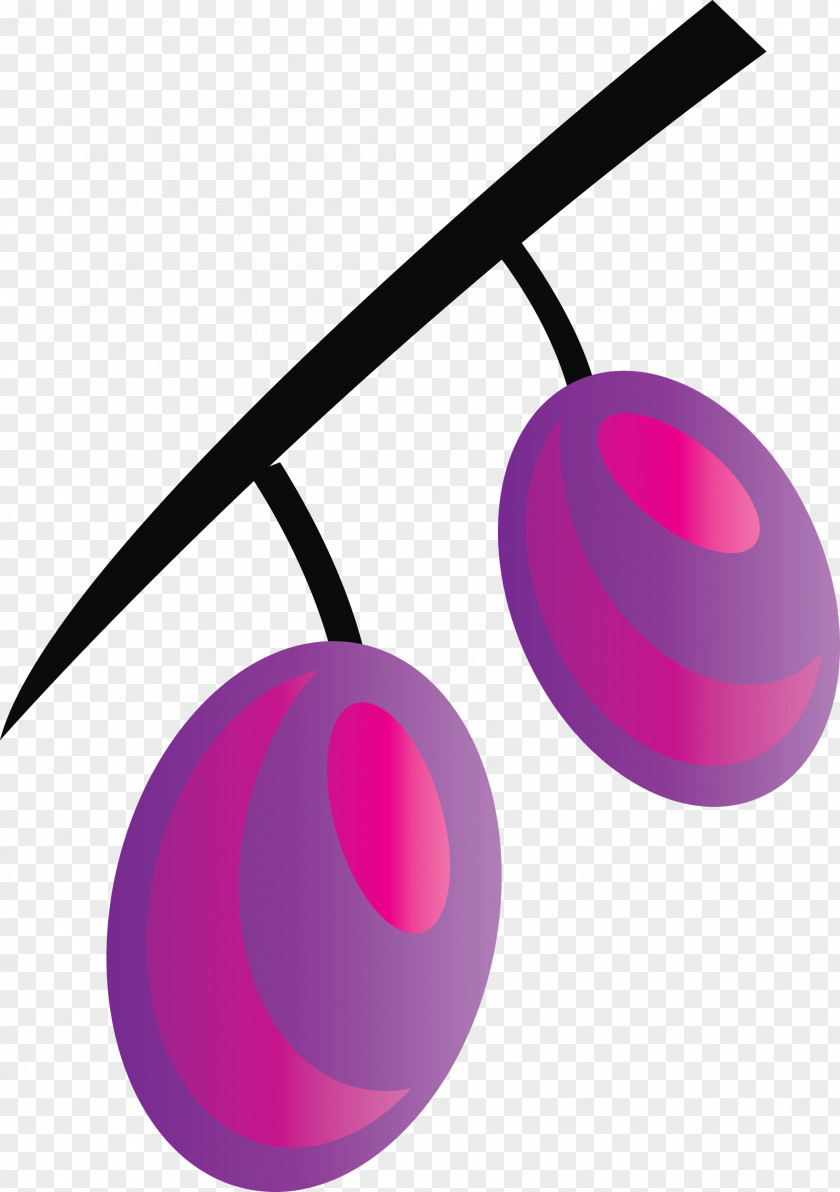 Pink M Fruit PNG