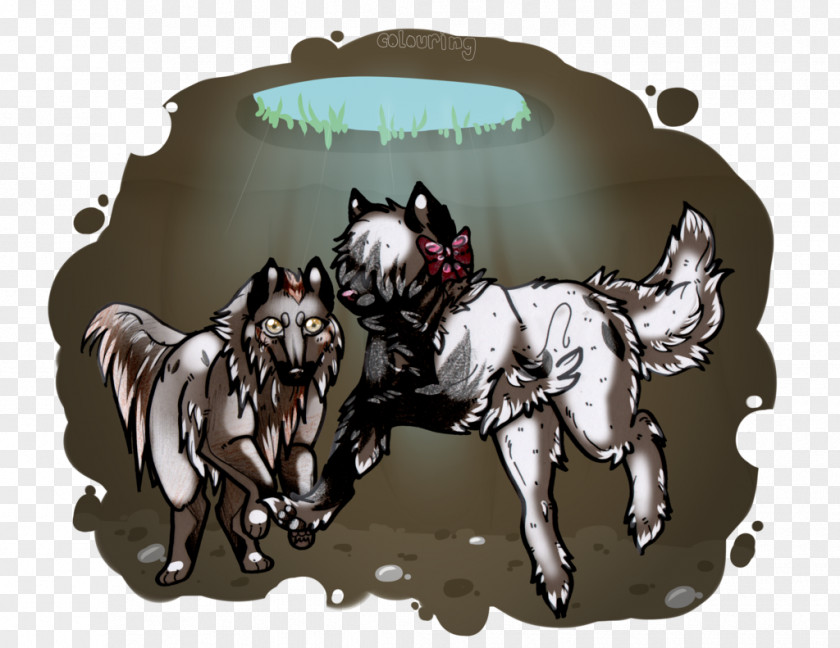 Sink Hole Horse Illustration Dog Cartoon Product PNG