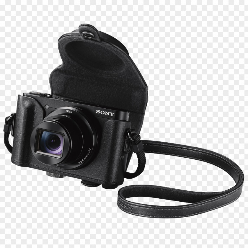 Sony Cyber-shot DSC-HX90V LCJ-HWA Black Tasche/Bag/Case Camera PNG
