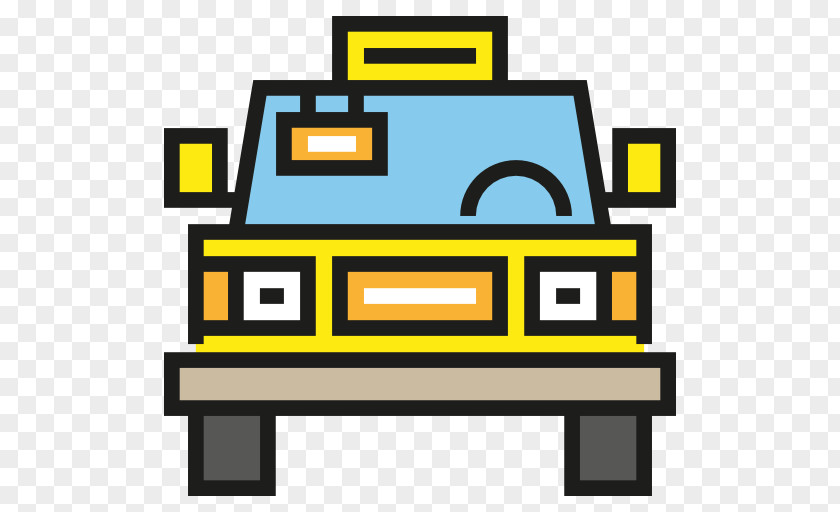 Taxi Car Icon PNG