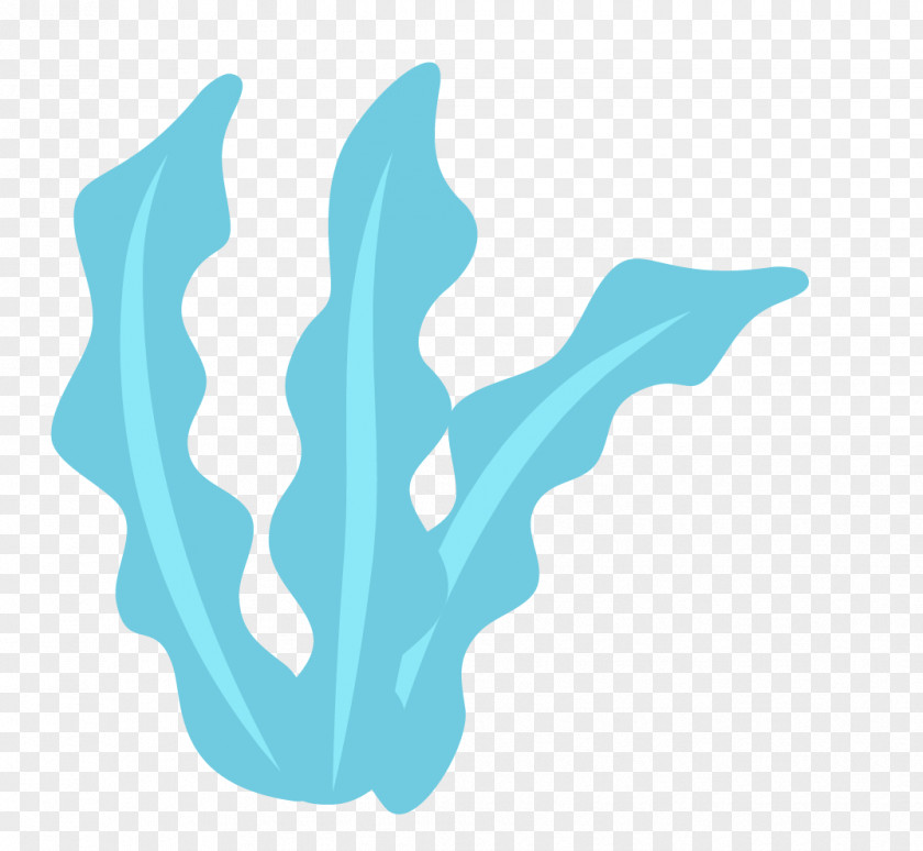 Blue Cartoon Water Grass Marine Life Clip Art PNG