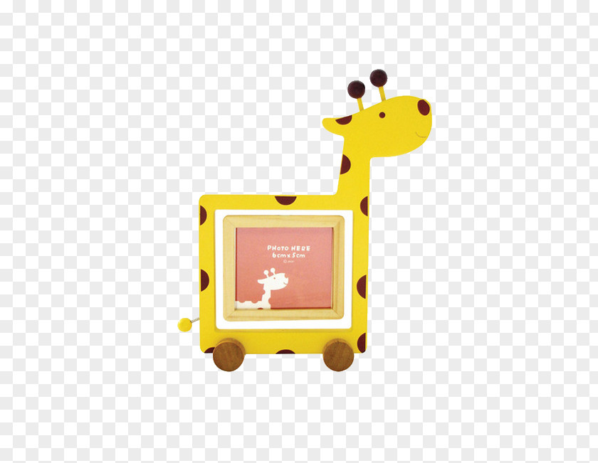 Giraffe Photo Frame Shop Room Bionics PNG