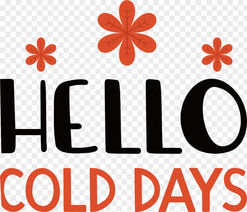 Hello Cold Days Winter PNG