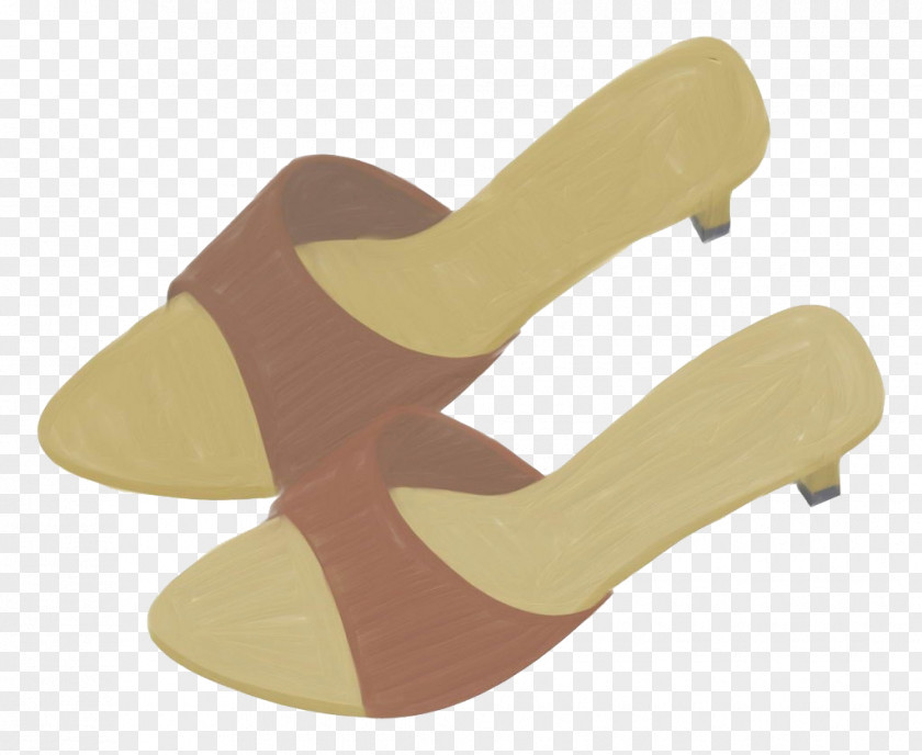 High-heeled Sandals Slipper Sandal Footwear PNG