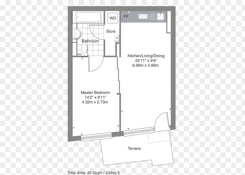 Primrose Union Wharf Apartments Floor Plan South Wolfe Street PNG