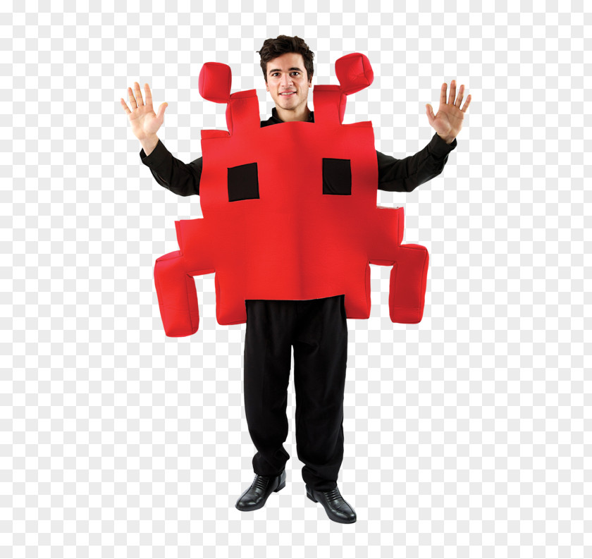 Space Invaders Costume Party Clothing Suit PNG