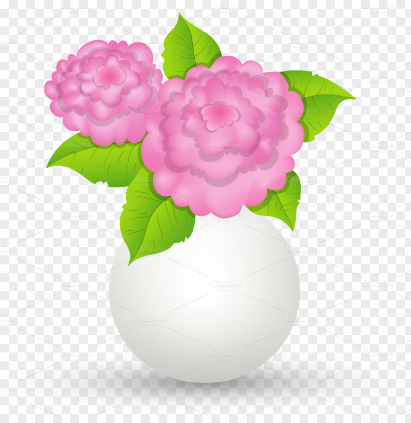 Vase Flower Floral Design PNG