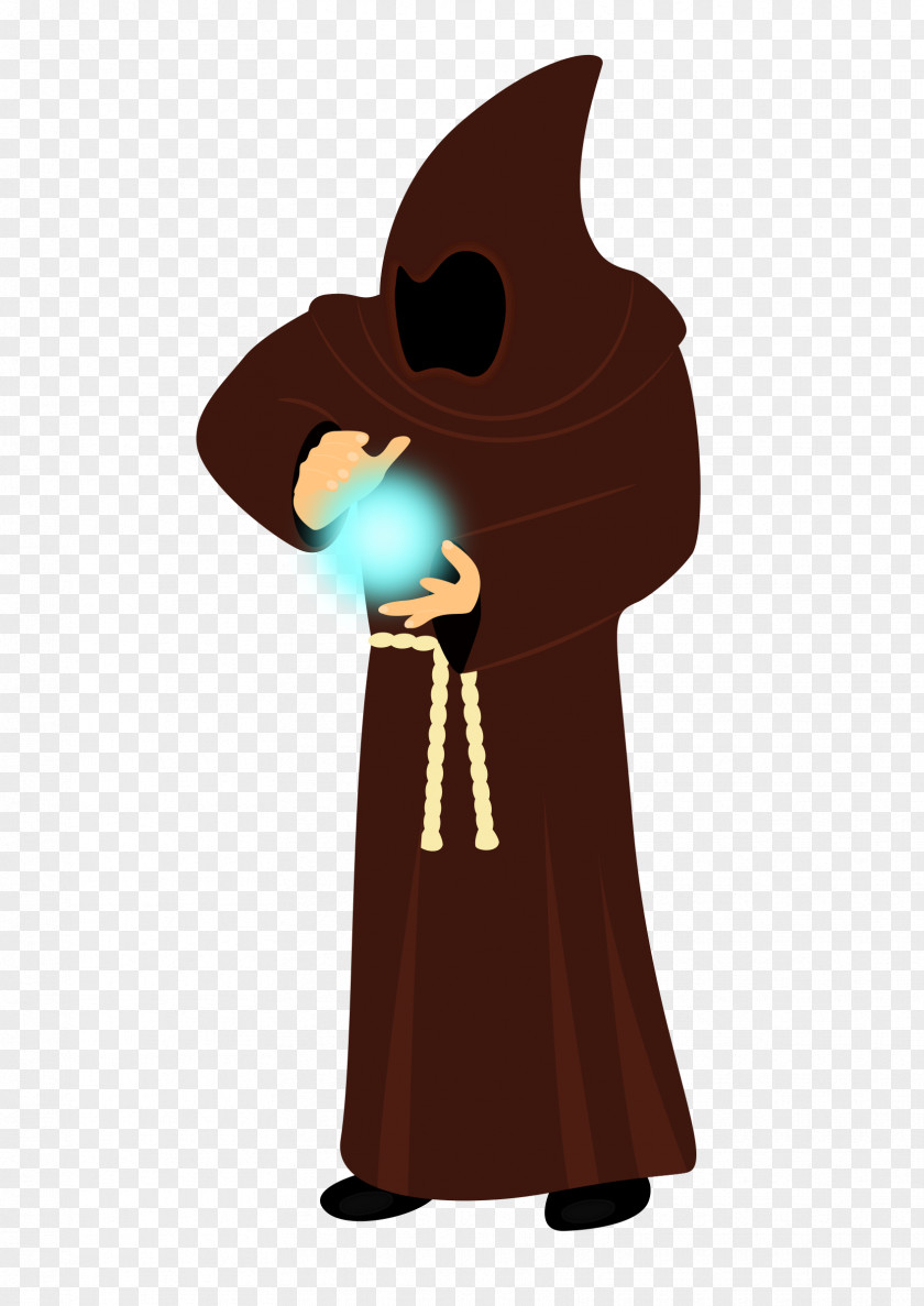 Monk Cartoon Clip Art PNG