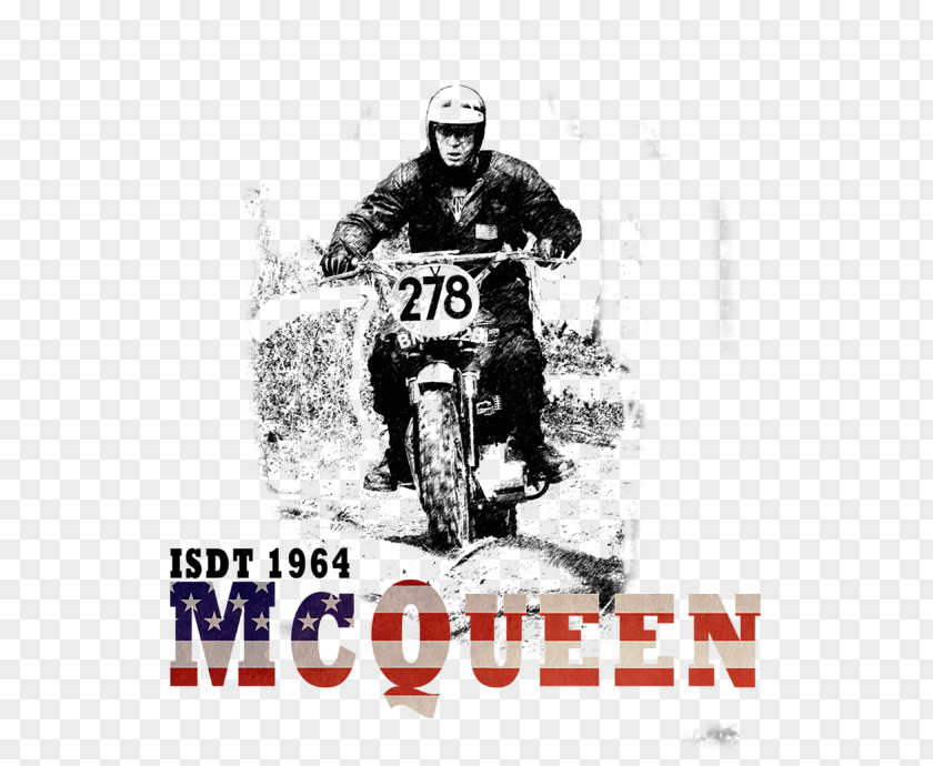 Steve McQueen Triumph Motorcycles Ltd Birmingham Small Arms Company International Six Days Enduro Motorcycle Racing PNG