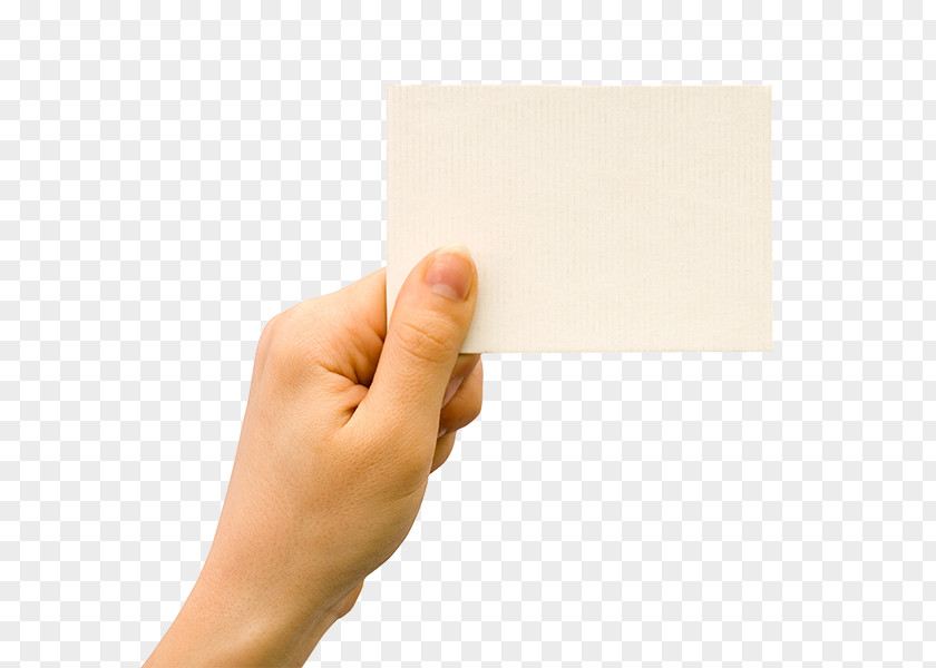 Business Card Hand Cards Paper Gesture PNG