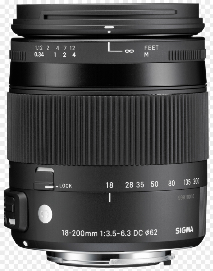 Camera Lens Canon EF Mount Sigma 18-200mm F/3.5-6.3 DC Macro OS HSM 30mm F/1.4 EX Corporation PNG