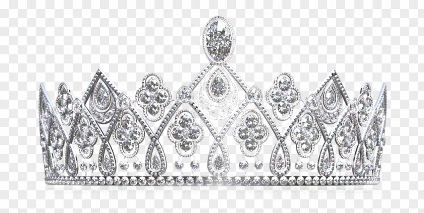 Crown Headpiece Tiara Diamond PNG