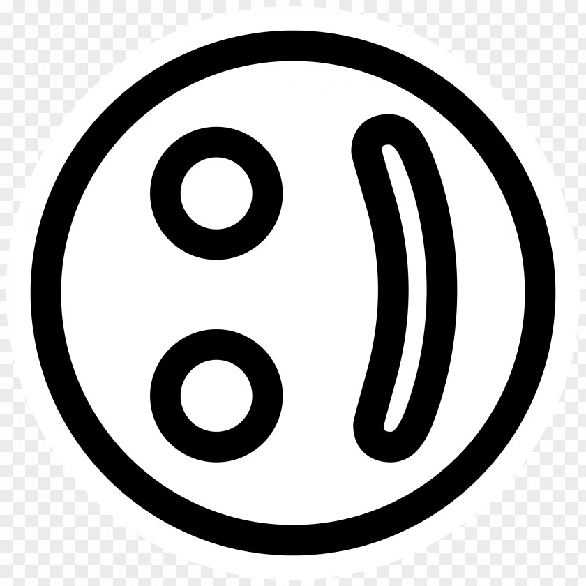 Icon Circle Rim White Number Clip Art PNG