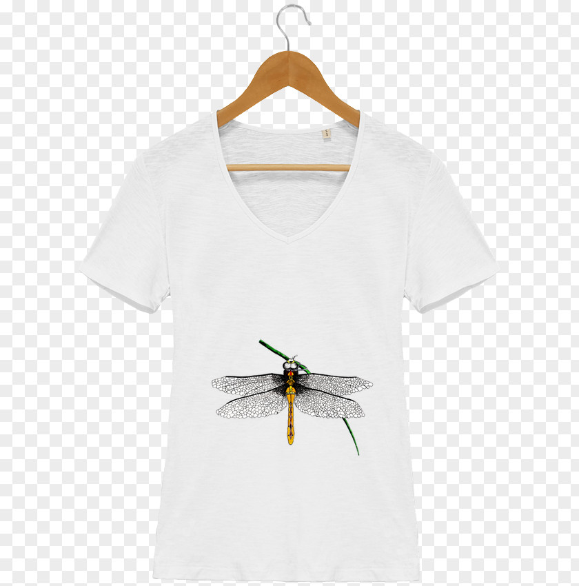 T-shirt Sleeve Collar Woman Fashion PNG