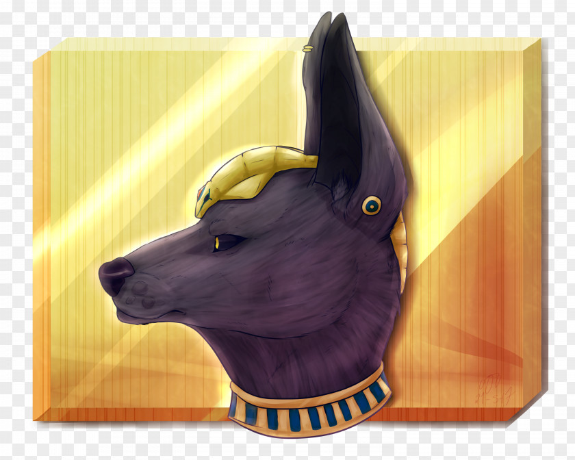 Anubis Ancient Egypt Drawing Sticker Painting PNG