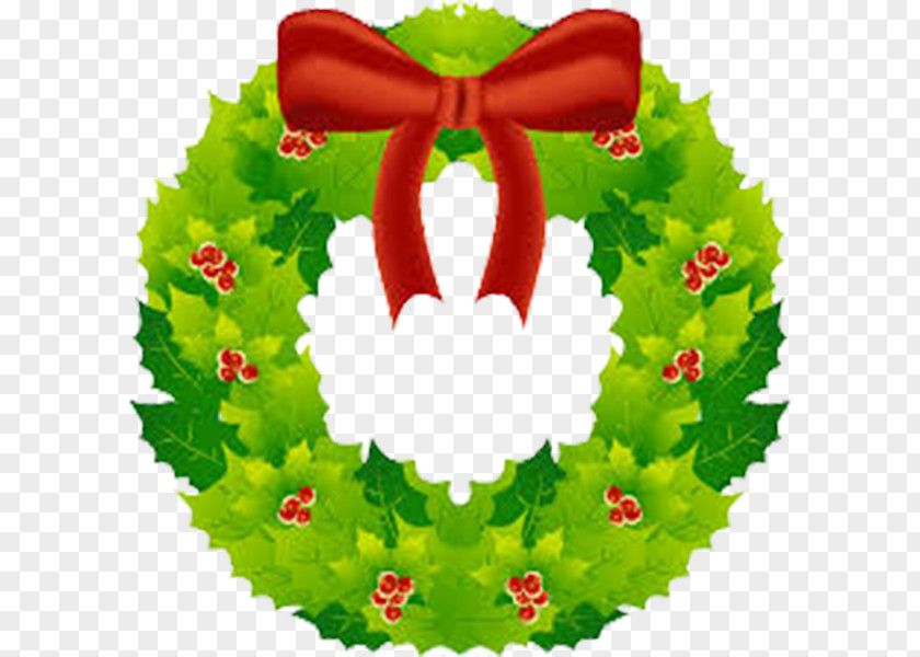 Christmas Tree Santa Claus Holiday Card PNG