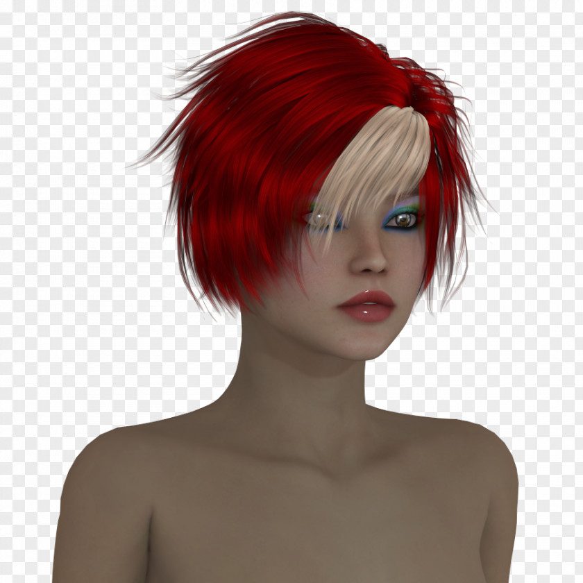 Hair Red Coloring Brown PNG