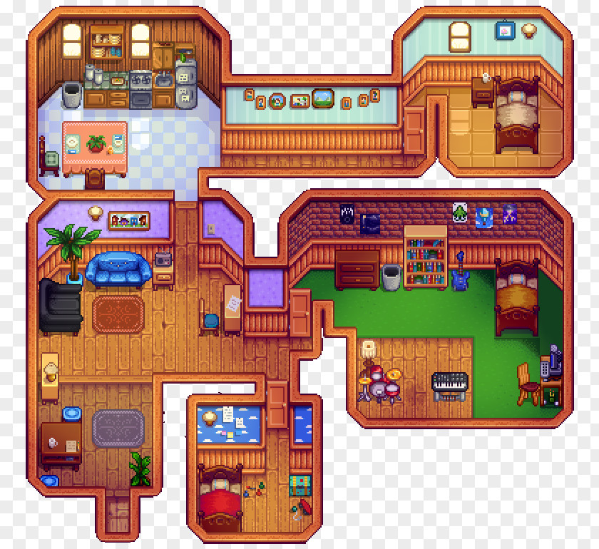 House Stardew Valley Video Game Interior Design Services PNG