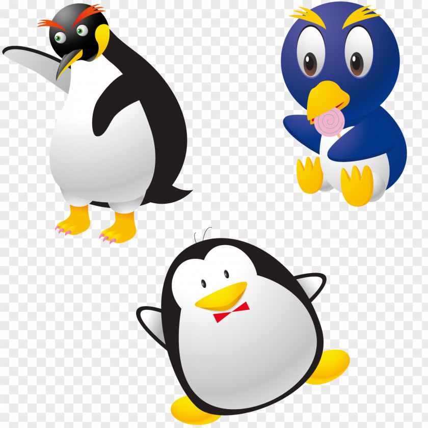 Cute Penguins Penguin Cartoon Animation PNG