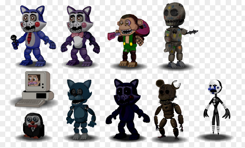 Ink Figures Five Nights At Freddy's Lab Equipment Women: A Trashy Sexploitation Adventure Fnac Character Jump Scare PNG