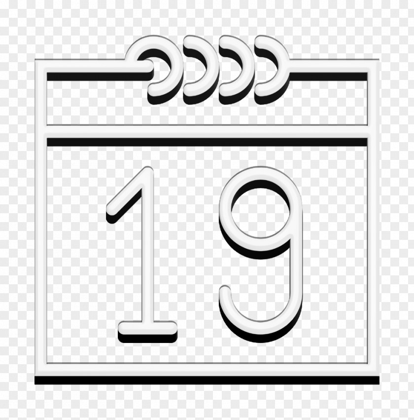 Logo Rectangle Calendar Icon Essential Set PNG