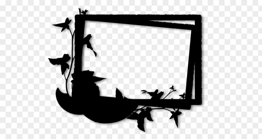 M Picture Frames Silhouette Brand Clip Art Black & White PNG